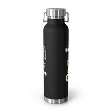 Load image into Gallery viewer, "If God Don't Do It" 22oz Vacuum Insulated Bottle - Black/Tan