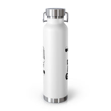 Load image into Gallery viewer, "If God Don't Do It" 22oz Vacuum Insulated Bottle - White/Black