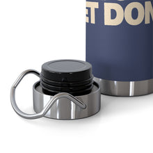 Load image into Gallery viewer, "If God Don't Do It" 22oz Vacuum Insulated Bottle - Black/Tan